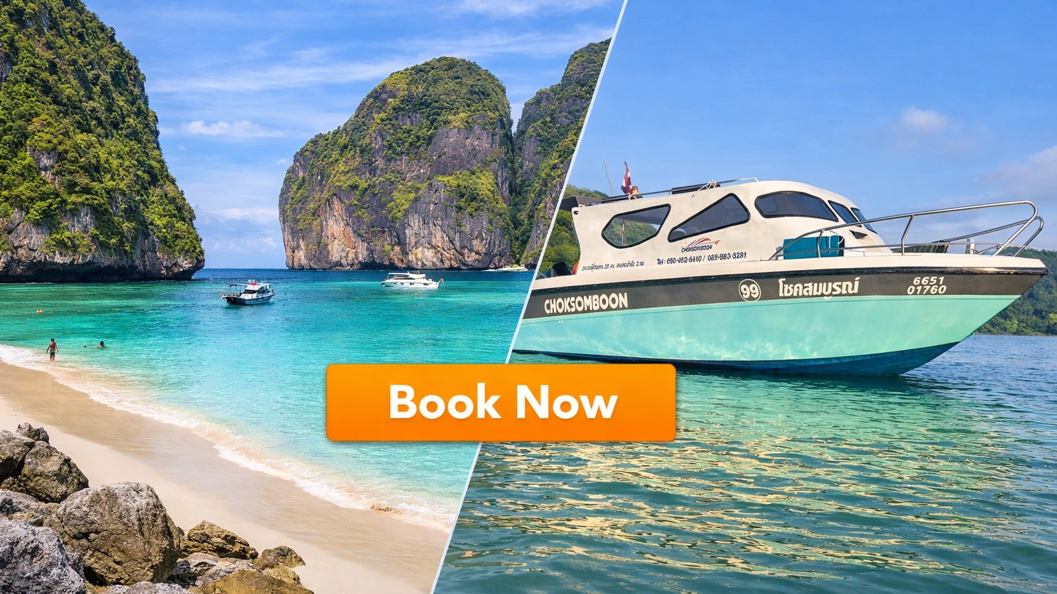 Phi Phi Island Maya Bay (Full Day) - Speed Boat Charter (99)