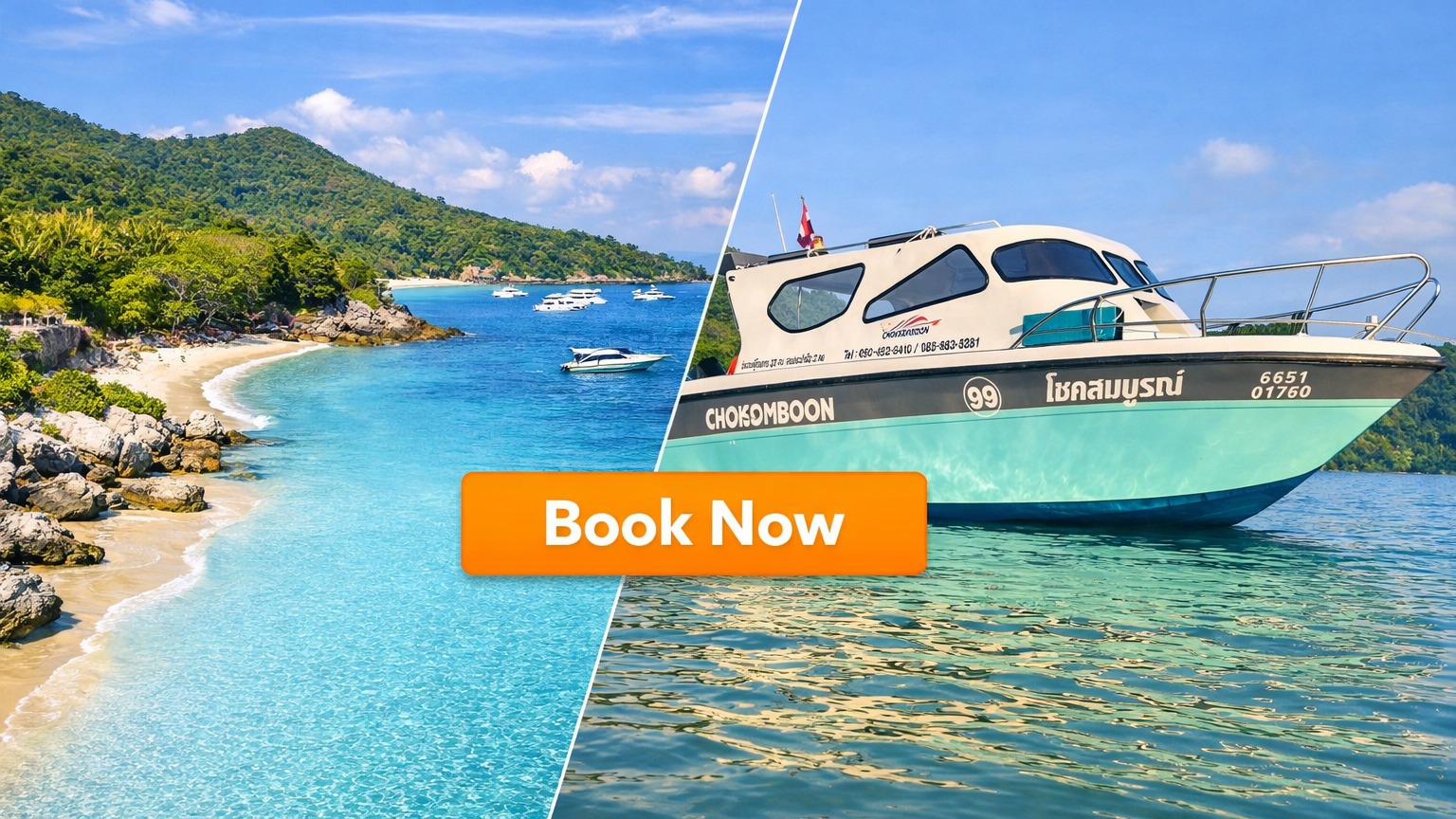 Racha Yai + Coral Island (Full Day) - Speed Boat Charter (99)